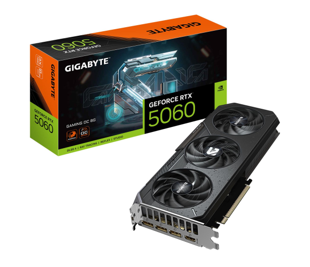 GIGABYTE GeForce RTX 5060 Gaming OC 8GB GDDR7 DLSS4 - 1332834 - zdjęcie